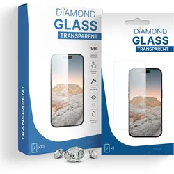 PT line Diamond Glass für iPhone 16 Pro / iPhone 17 / iPhone 17 Pro (Transparent)