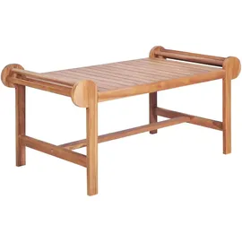 vidaXL Couchtisch Braun Teak 100 x 50 x 45 cm