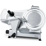 h.koenig elektrischer Allesschneider MSX300/ Schnittstärke 0-15 mm/ italienische Klinge 30 cm - Silber