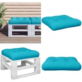 Palettenkissen Türkis 60x61,5x10 Cm Oxford-gewebe - Sitzkissen - Palettenkissen - Gartenkissen - Outdoorkissen - Wohnzimmerdekoration - Home & Living