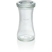 Weck 6 Stück Weck Delikatessen - Glas 100ml /