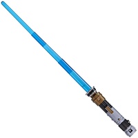 Hasbro Star Wars Lightsaber Forge Obi-Wan Kenobi elektronisches blaues Lichtschwert, anpassbares Rollenspielzeug, für Kids ab 4