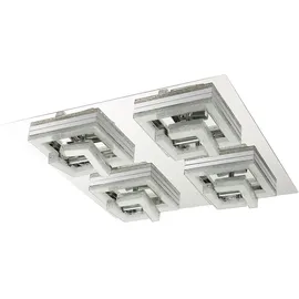 GLOBO Kristallleuchte 1 x LED 36,0 W Chrom