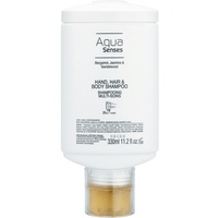 Aqua Senses 330ml Haar-, Hand- & Körpershampoo im Dosierflacon Press + Wash (30 X 330ml)