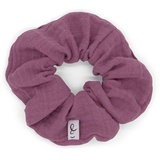 hutch&putch Haargummi Musselin-Scrunchie • Kinder, weniger Knickstellen und damit weniger Haarbruch rosa