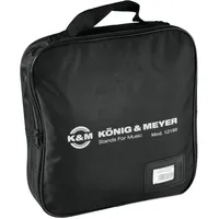 K&M 12199 Tragetasche für Laptop-Ständer - aus Nylon, Schwarz mit K&M Signet - praktisch, leicht, robust
