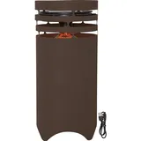 Star Trading Marron 40 cm usb und Solar braun