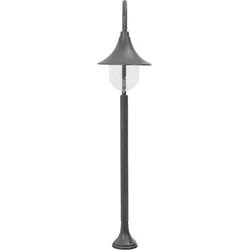 vidaXL Garten-Pollerleuchte E27 120 cm Aluminium Bronzefarben