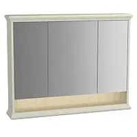 Vitra Valarte LED-Spiegelschrank 62236 98x17x76cm, 3 Spiegeltüren, Korpus elfenbein