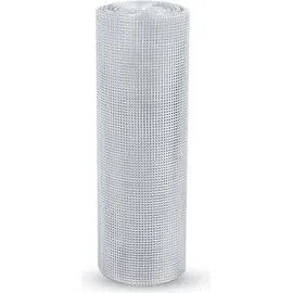 Karat Drahtgitter Verzinkt Maschenweite 6,3 mm Höhe 100 cm Länge 10 m Silber