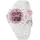 ICE-Watch Ice Digit Explorer 36 mm Silikongehäuse Weiß Silikonarmband Pink S