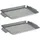 bremermann Grillplatte onesize Edelstahl Silber/Weiß