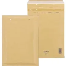 aroFOL 2fvaf000007, Luftpolstertaschen Nummer 7, 100 Stück, 230x340 mm, goldgelb/braun