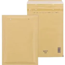 aroFOL 2fvaf000007, Luftpolstertaschen Nummer 7, 100 Stück, 230x340 mm, goldgelb/braun