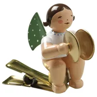 Wendt & Kühn Engel mit Becken auf Klemme