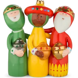 Uno, Due, Tre Re Magi Figuren der Heiligen Drei Könige
