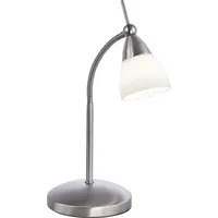 Paul Neuhaus Tischleuchte BHT 33x45x33 cm grau Tischlampe Klemmleuchte