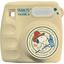 Yashica Peanuts Mini Digitalkamera Creme + Tasche + Akku