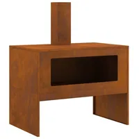 vidaXL - Feuerstelle mit Rauchabzug 80x50x96 cm Cortenstahl