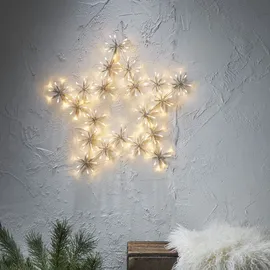 Star Trading Weihnachtsbeleuchtung, Stern Silhouette 'Flower, 200 ww LED