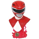 Diamond Select Toys Dekofigur MIGHTY MORPHIN POWER RANGERS LEGENDS IN 3D RED RANGER 1/2 SCALE BÜSTE