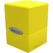 Ultra Pro Satin Cube Deck Box Deckbox, Farbe: Lemon Yellow