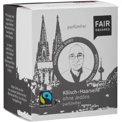 FAIR SQUARED Kölschseife ohne Jedöns för de Pläät 80 g 160 g