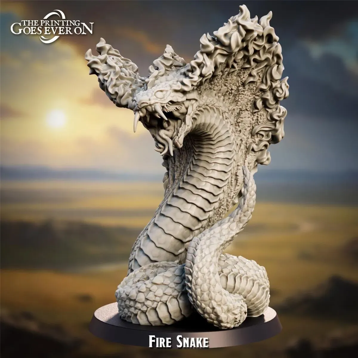 Fire Snake aus Purple Trail von The Printing Goes Ever On