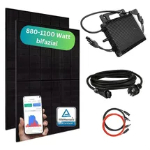 myvoltaics MyBasic bifazial 880 W inkl. Hoymiles Wechselrichter 800 W