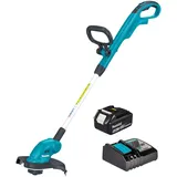 Makita DUR 181 Akku-Rasentrimmer mit Akku 4 Ah und Ladegerät DC18RC