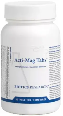 Biotics Research Acti-Mag Tabs 60 Tabletten