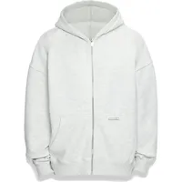 Dropsize Bazix Republiq Super Heavy Rib Zip Hoodie in