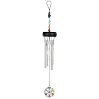 Sonic Energy Mini Chakra Chime – 30 cm, Silber