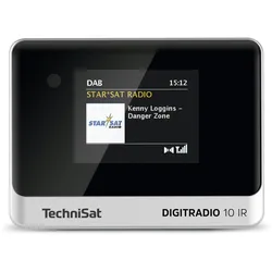 TechniSat DIGITRADIO 10 IR Internet Digital Schwarz, Silber