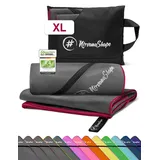 NirvanaShape Mikrofaser Handtuch, Microfaser Handtücher als Badetuch, Reisehandtuch, Strandtuch, Sporthandtuch für Fitness, Strand, XL 200 x 100 cm