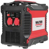 WALTER Inverter Stromerzeuger 2000 W, max. Leistungsabgabe im Kurzzeitbetrieb 2050 W, luftgekühlt, tragbarer und zuverlässiger Strom, inkl. Werkzeugtasche, Zündkerzenschlüssel, Öltrichter, Tankdeckel