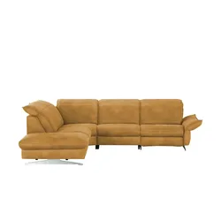 Hukla Ecksofa  Michelle ¦ gelb ¦ Maße (cm): B: 292 H: 81 T: 258.0