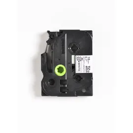 Brother TZe-SE4 18mm schwarz auf weiß
