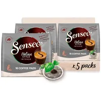 Pads Italian Style Intenso 5 x 16 Getränke 80 Kaffeepads
