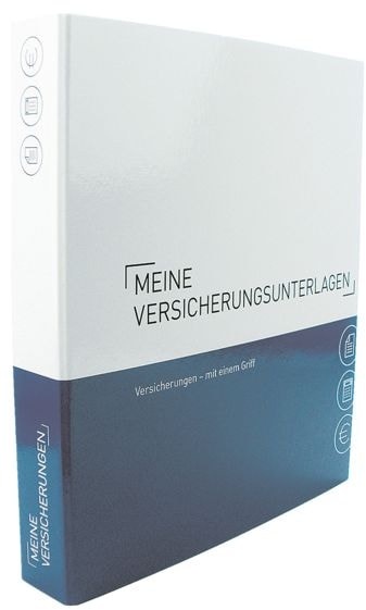 Themenringbuch mit Register »Meine Versicherungen« blau, OTTO Office, 29.7x31.5 cm