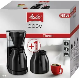 Melitta Easy Therm II schwarz + 2 Thermokannen