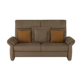 Wohnwert Einzelcouch Mikrofaser 2-Sitzer Beige