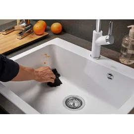 Blanco Naya 6 schwarz + Handbetätigung