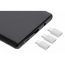 Samsung USB-C auf Micro USB Connector 3er Pack Weiß