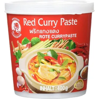Cock Currypaste Red Curry Paste, rot, 400g