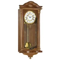 HERMLE Pendeluhr 1/2 Stundenschlag 70509-030141 Nussbaum