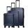 Travelite Millennium Koffer-Set 3-tlg. blau