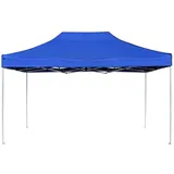 vidaXL Profi-Partyzelt 3 x 4,5 m blau