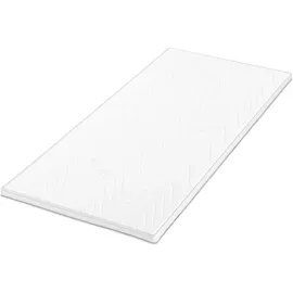 LIV'IN Monsano Matratzentopper Gelschaum 90 x 200 cm Weiß