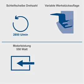 SCHEPPACH Doppelschleifer BG 200